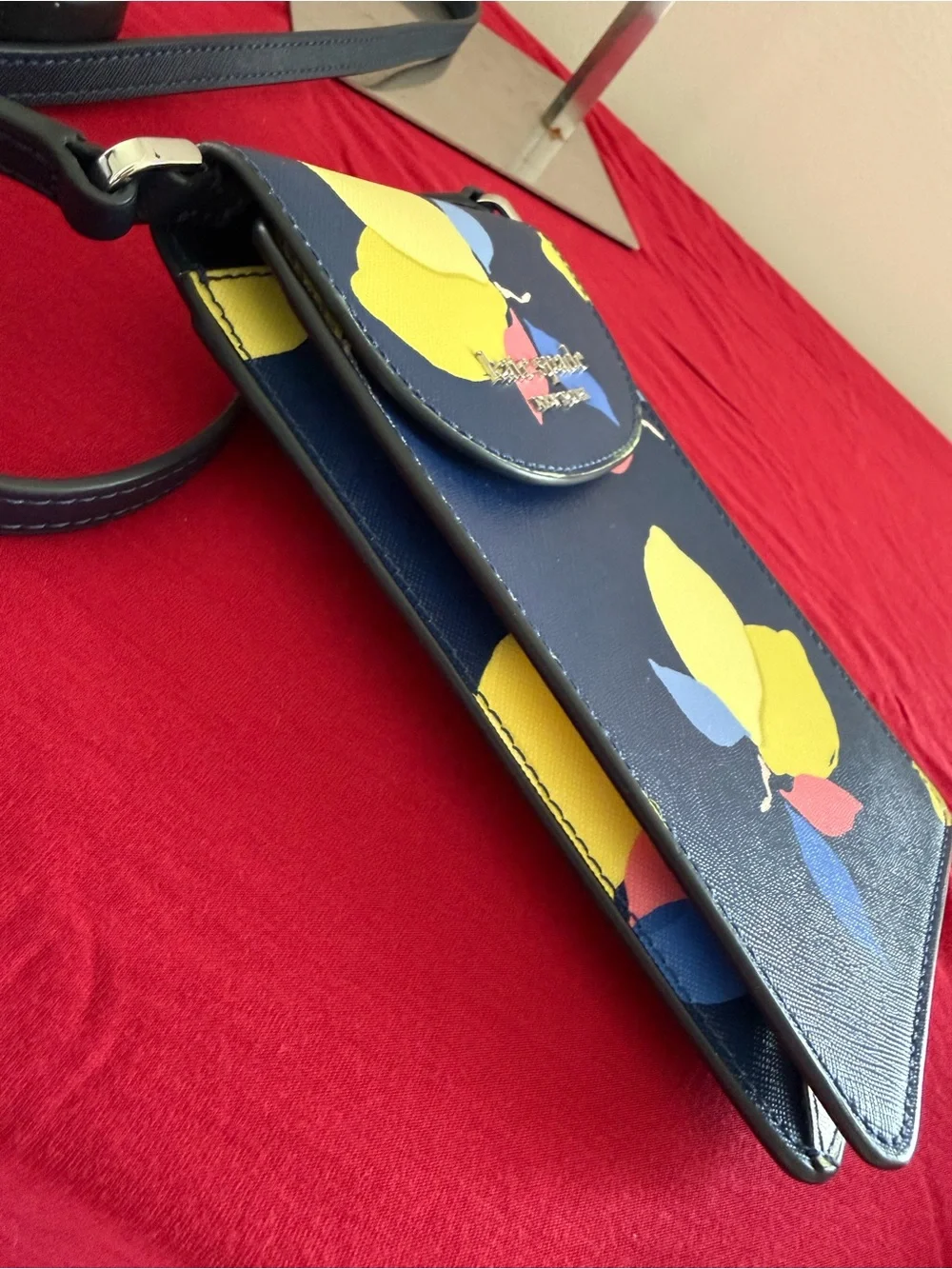 kate spade lemon leather crossbody